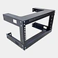 Rack Mural Abierto de 2 Postes 19” 4U, 500 x 300 mm - Miniatura 1