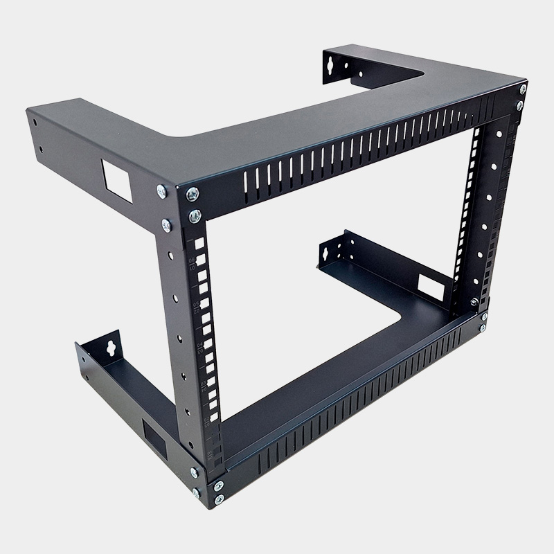 Rack Mural Abierto de 2 Postes 19” 6U, 500 x 300 mm 1
