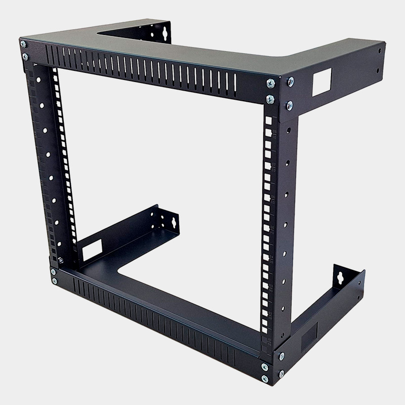 Rack Mural Abierto de 2 Postes 19” 8U, 500 x 300 mm 2