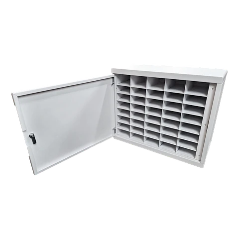 Gabinete Guarda Celulares 40 Casilleros con Llave - Montaje en Pared