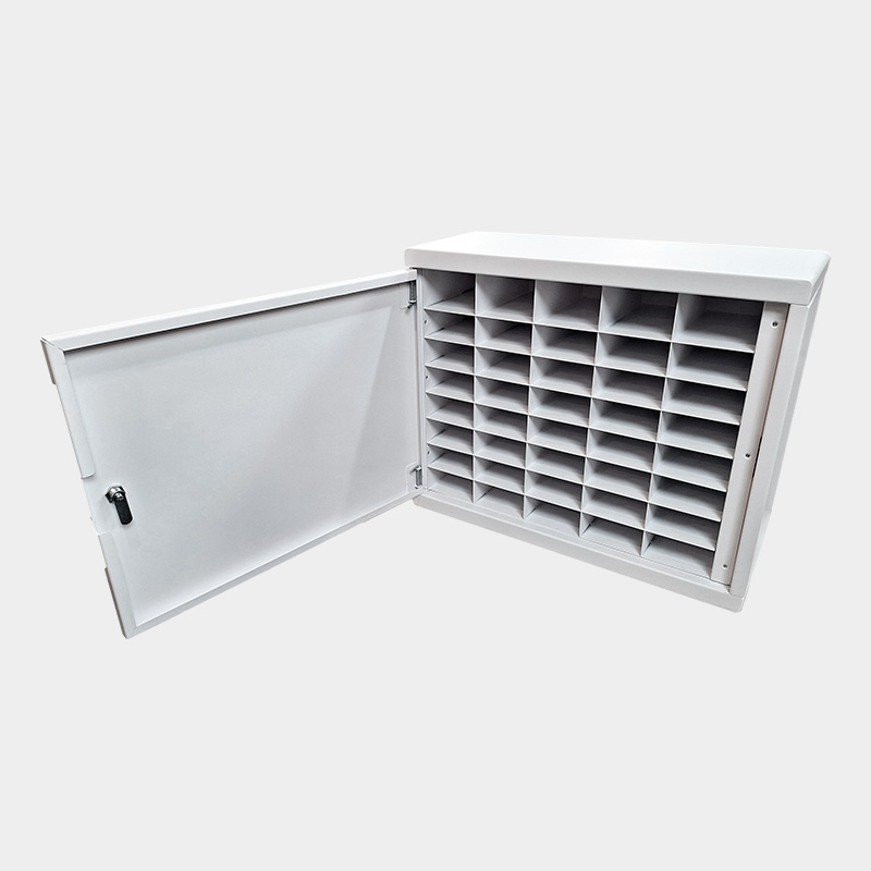 Gabinete Guarda Celulares 40 Casilleros con Llave - Montaje en Pared 1