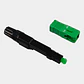 Conector Rápido de Fibra Óptica SC/APC en Línea con Tapa Abatible - Miniatura 2