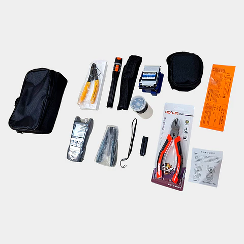 Kit de Herramientas para Conectores Rápidos de Fibra Óptica SC/APC