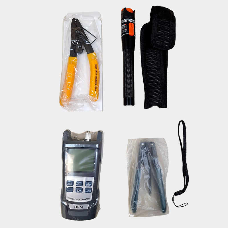 Kit de Herramientas para Conectores Rápidos de Fibra Óptica SC/APC 2