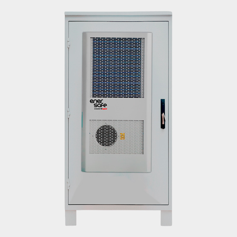 Gabinete de Piso Exterior Enersafe 34U UPS 3KVA 1