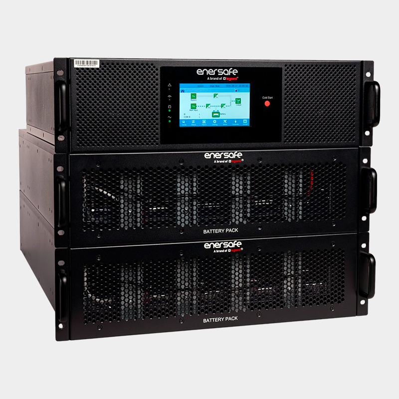 UPS 20KVA / 20000 Watts Enersafe ESOL TRI RT UPSESOLTRIRT20KVA 1