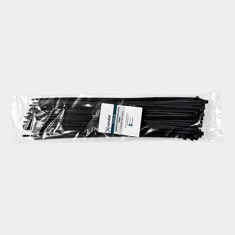 Amarra Cables 4,8 X 400  mm 100 unidades Negro 1