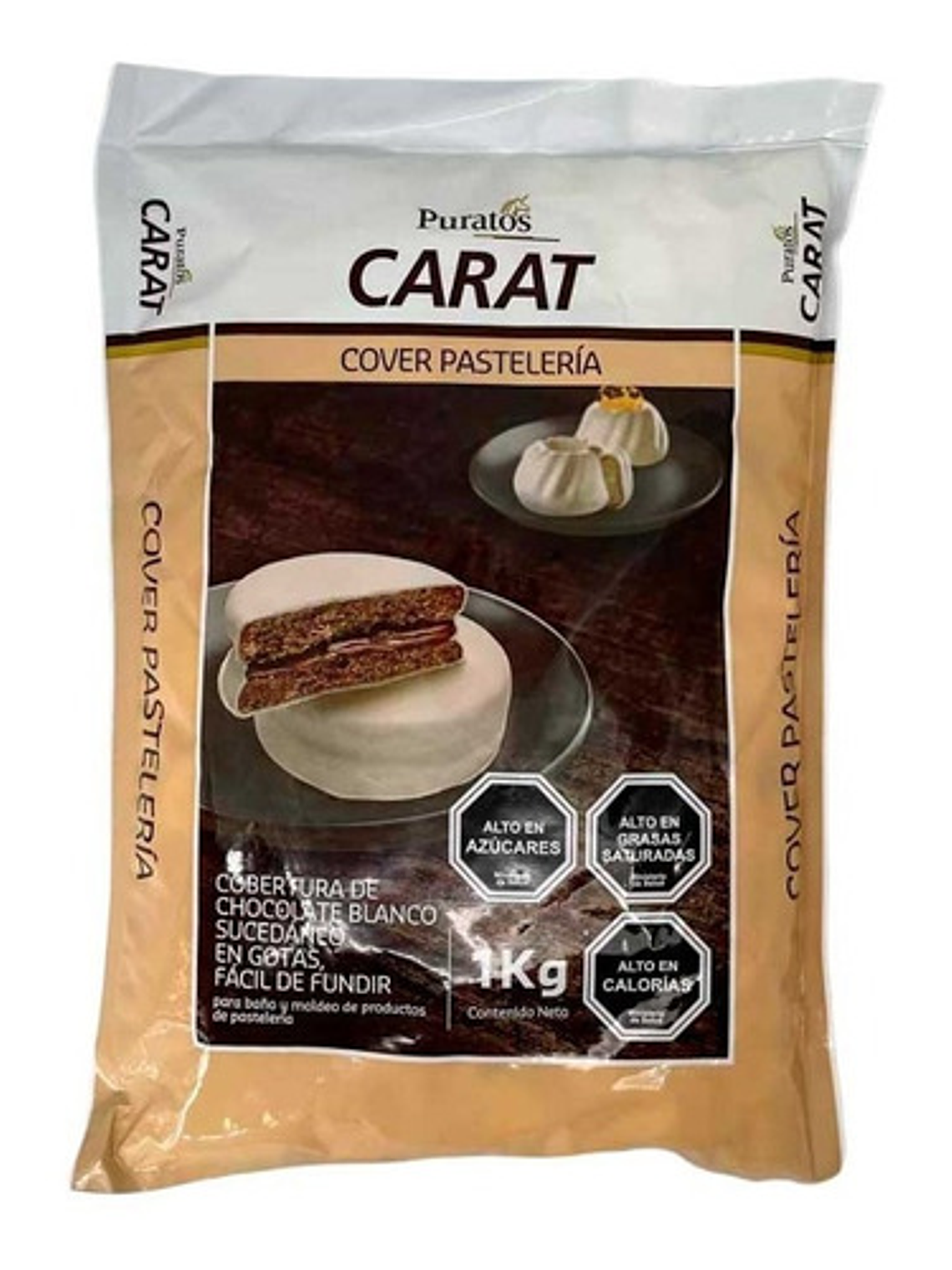 Cobertura Cover Pastelería Blanco Puratos 1 Kg 1