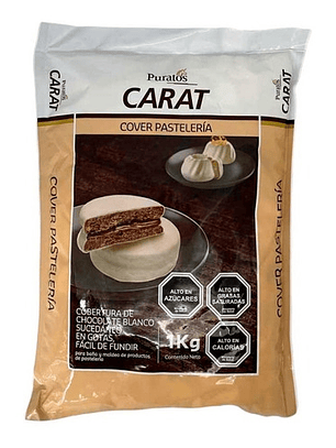 Cobertura Cover Pastelería Blanco Puratos 1 Kg