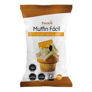 Mezcla Para Muffin Fácil Puratos 1 Kg
