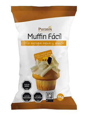 Mezcla Para Muffin Fácil Puratos 1 Kg