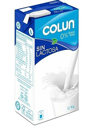Leche Colun Descremada Sin Lactosa 1 Lt