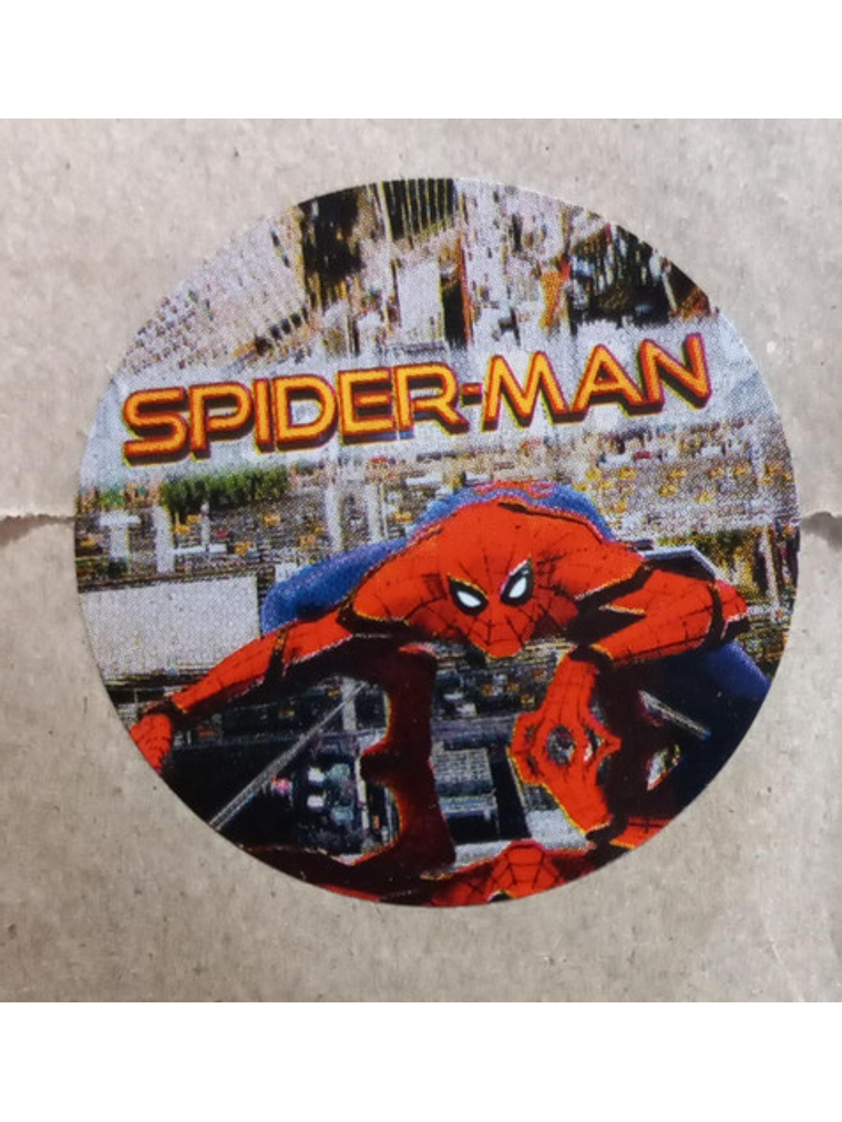 Sticker o Etiqueta Circular Para Niños Y Niñas Dibujos Animados 100 Uni 2