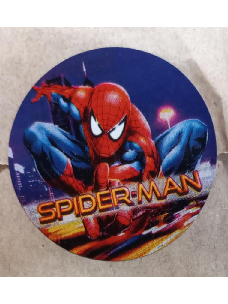 Sticker o Etiqueta Circular Para Niños Y Niñas Dibujos Animados 100 Uni 3