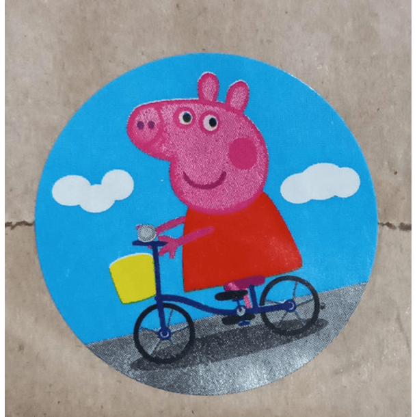Sticker Circular Para Niños Y Niñas Dibujos Animados 100 Uni 6