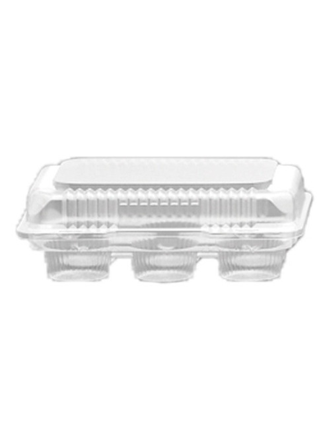 Envase Plástico Para 6 Cupcake O Muffin 10 Unid 25x19x8,8 Cm 1