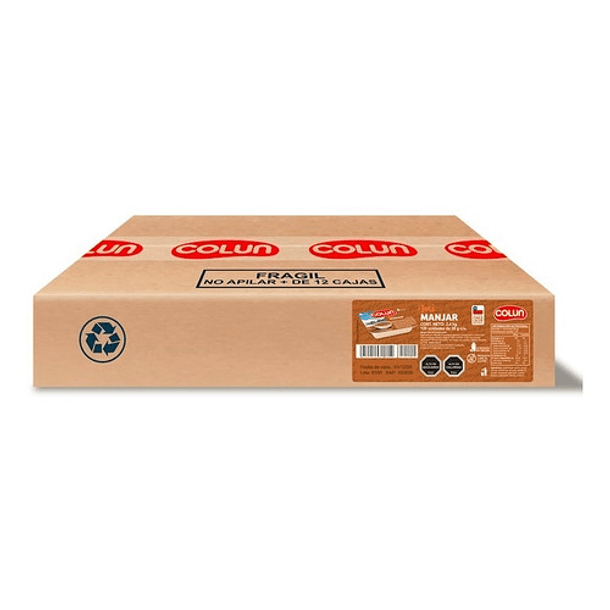 Manjar Colun Individual Portion Pack 20grs Caja 120 Unid 2