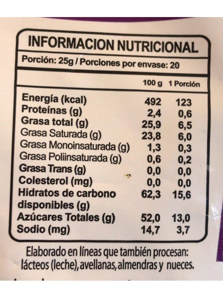 Chips De Chocolate Neucober Bitter Suave Horneables 500 Grs 2