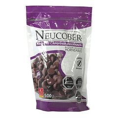 Chips De Chocolate Neucober Bitter Suave Horneables 500 Grs