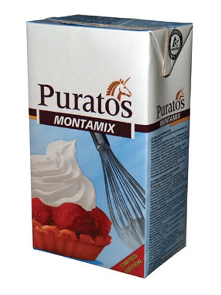 Crema Vegetal Montamix Puratos 1 Litro 1
