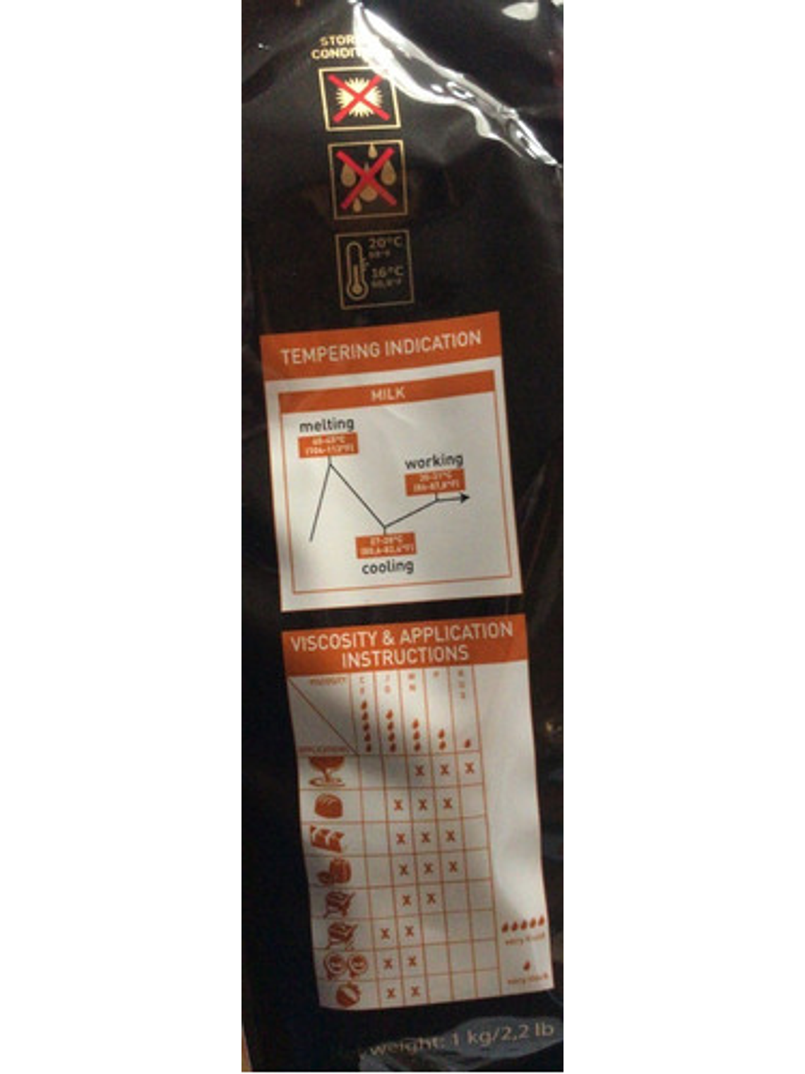 Cobertura De Chocolate Belcolade Leche 35,5% Cacao 3