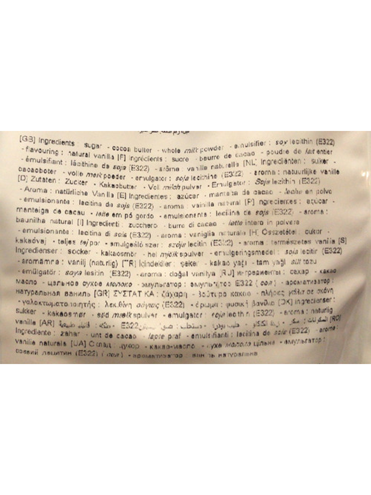 Cobertura De Chocolate Belcolade Blanco 31% Cacao 3