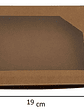 20 Cajas De Cartón Kraft Para 6 Alfajores Extendidos 19x14x4 - Miniatura 1