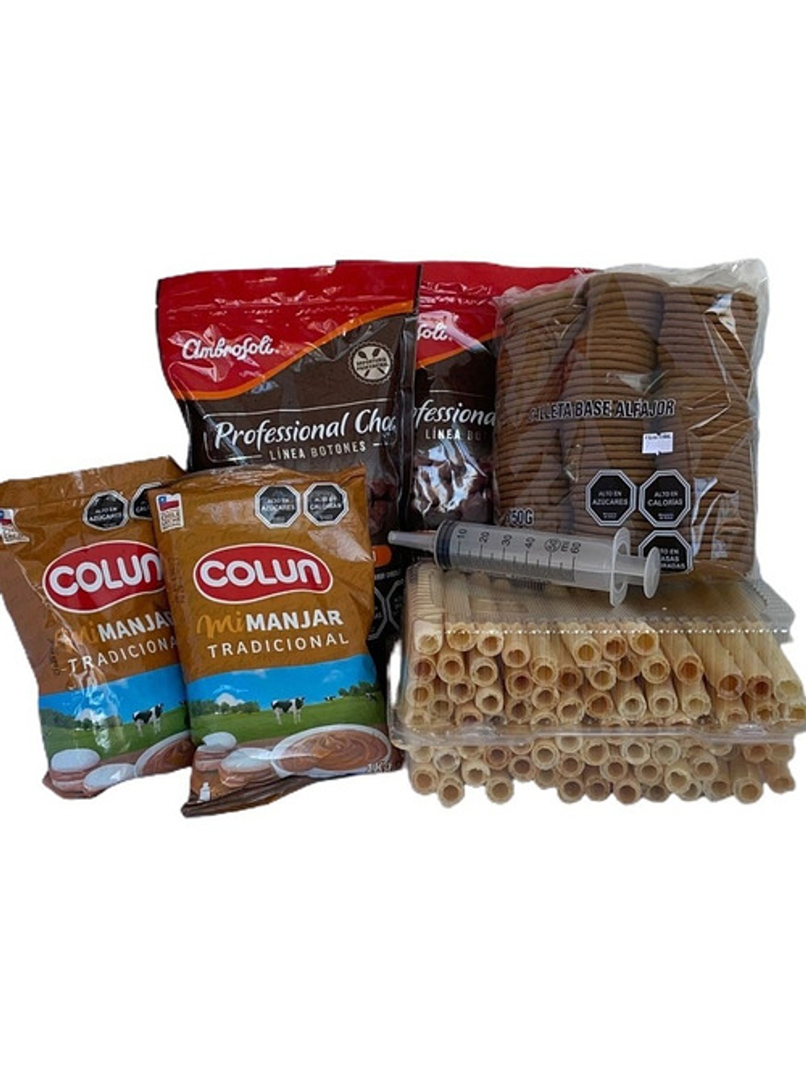 Kit Insumos Alfajor Y Cuchuflís (Imagen Referencial) 2