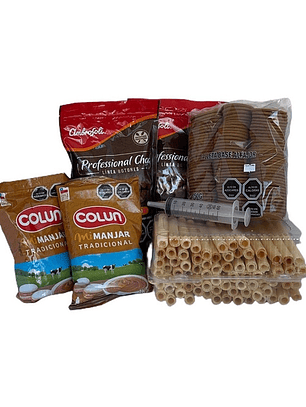 Kit Insumos Alfajor Y Cuchuflís (Imagen Referencial)