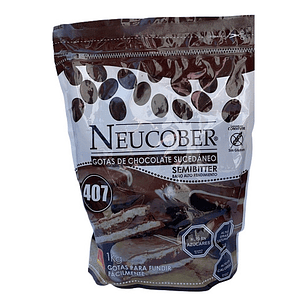 Cobertura De Chocolate Neucober 407 Alto Rendimiento 1 kg