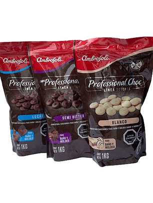 Cobertura Chocolate Ambrosoli Monedas Variedades 3kg