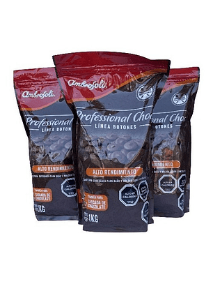 Cobertura Chocolate Ambrosoli Monedas Variedades 3kg
