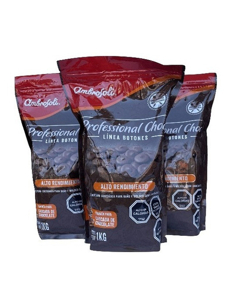 Cobertura Chocolate Ambrosoli Monedas Variedades 3kg 2