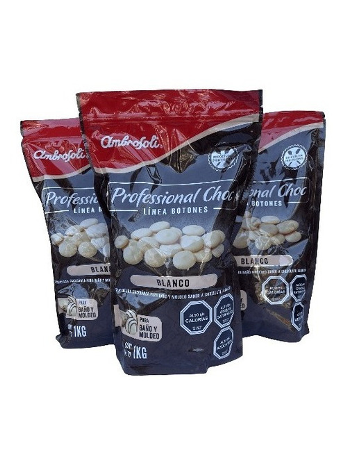 Cobertura Chocolate Ambrosoli Monedas Variedades 3kg 5
