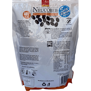 Cobertura De Chocolate Neucober 407 Sin Azucar Sin Gluten 1 kg