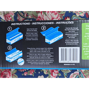 Film Alusa Transparente 28 Cm X 300 Mt Con Cortador