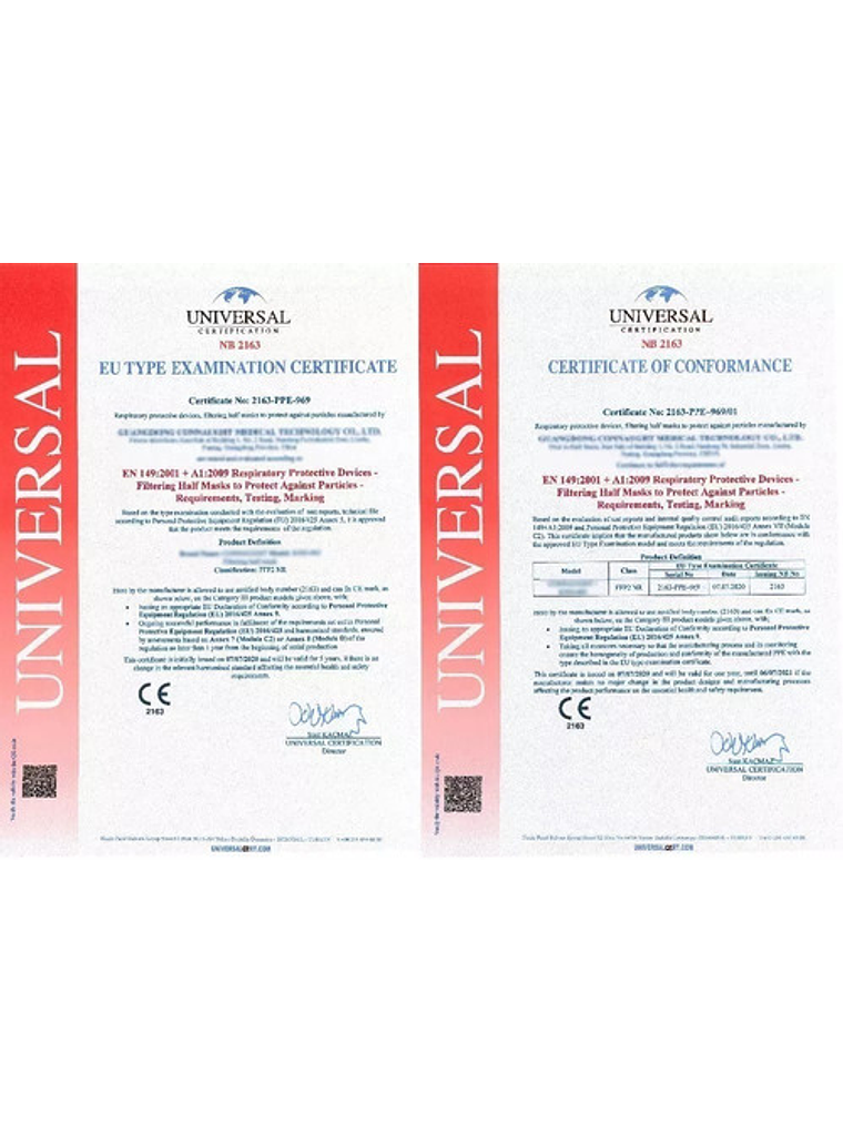 10 Mascarillas Kn95 Ffp2 Para Niños 9 A 12 Años Certificadas 17
