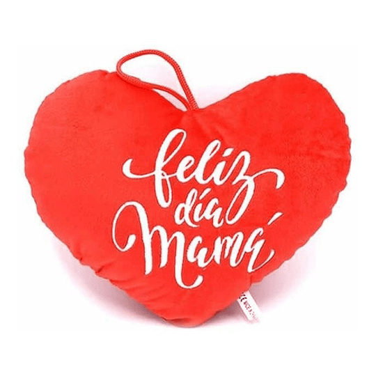 Regalo Cojín De Corazón Feliz Día Mamá