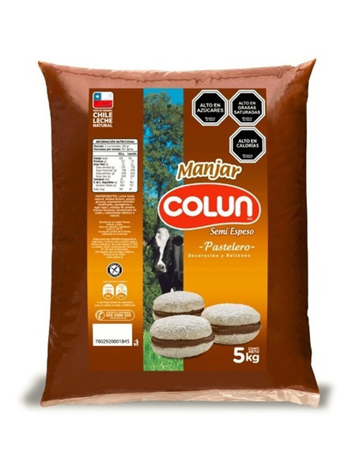 Manjar Repostero Colun 5 Kg 1