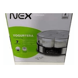 Máquina Yogurtera Nex 7 Porciones 180 Ml Con Tapa