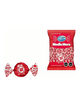 Caramelos Media Hora Arcor 100 Unidades