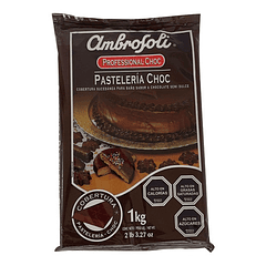 Cobertura De Chocolate Ambrosoli Pasteleria Choc 1 Kg
