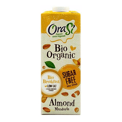 Leche Vegetal Orasi Bio Organic Almendra Sin Azúcar 1 Lt