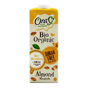 Leche Vegetal Orasi Bio Organic Almendra Sin Azúcar 1 Lt