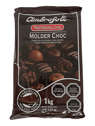 Cobertura De Chocolate Ambrosoli Molder Choc 1 Kg