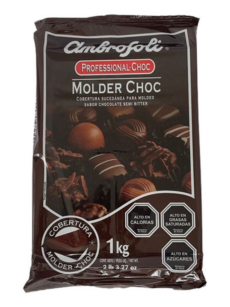 Cobertura De Chocolate Ambrosoli Molder Choc 1 Kg 1