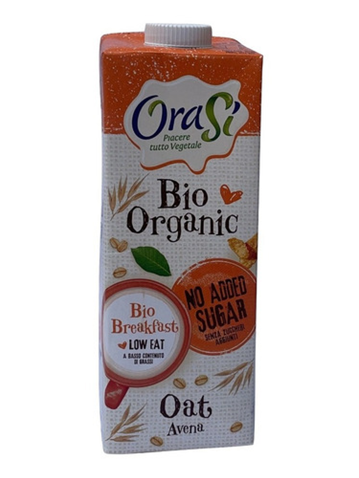 Leche Vegetal Orasi Organic Avena Sin Azúcar Añadida 1 Lt 1
