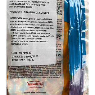 Sprinkles Decoración Palitos De Colores Crocantes 500 Grs