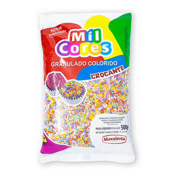 Sprinkles Decoración Palitos De Colores Crocantes 500 Grs 1