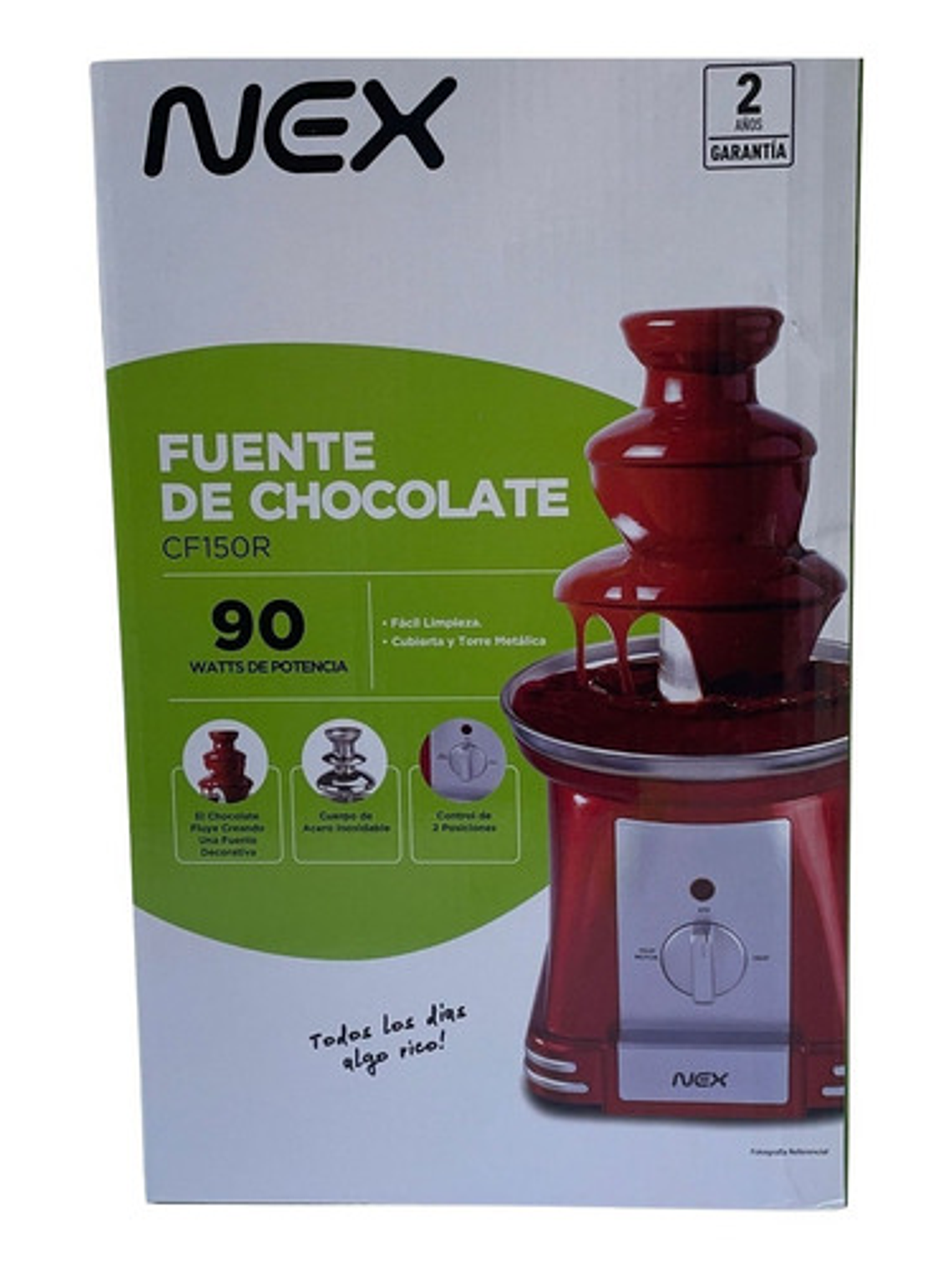 Cascada De Chocolate Nex 350 Grs 90 W 1